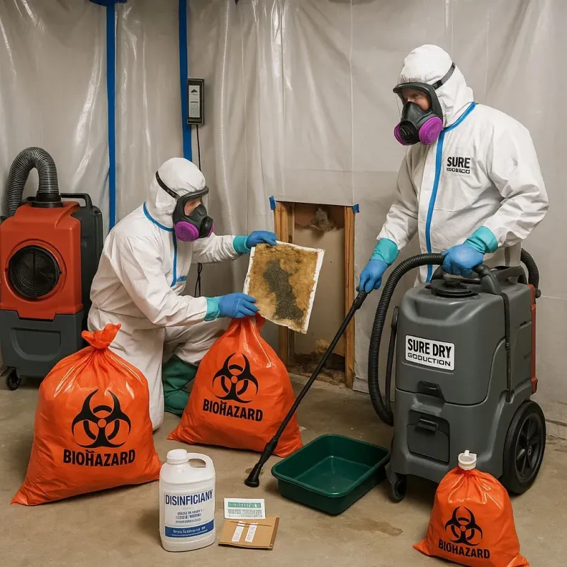 Contaminated Water Handling Protocols process in Raymond, WA